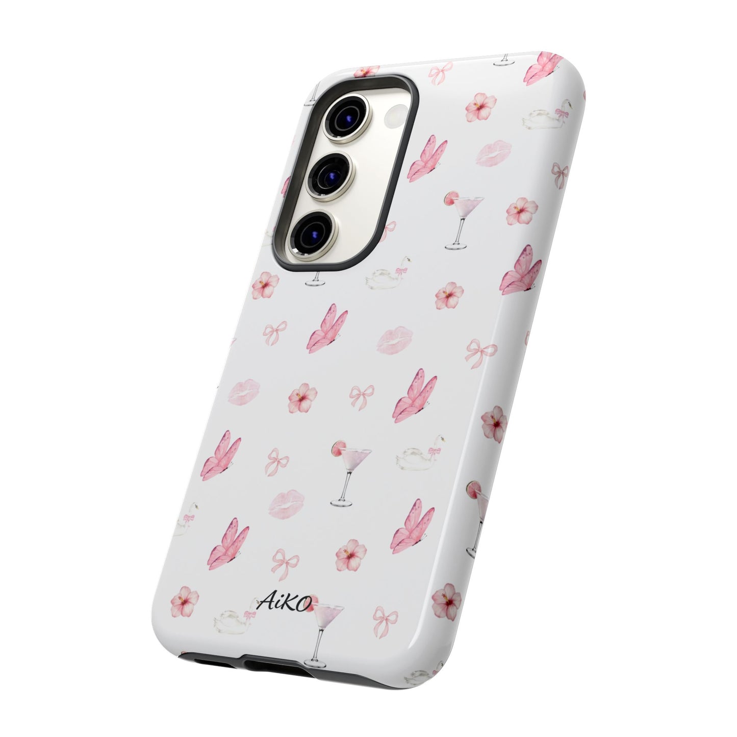 Pink Floral & Cocktail
