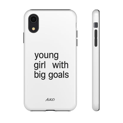 Young Girl With Big Goals