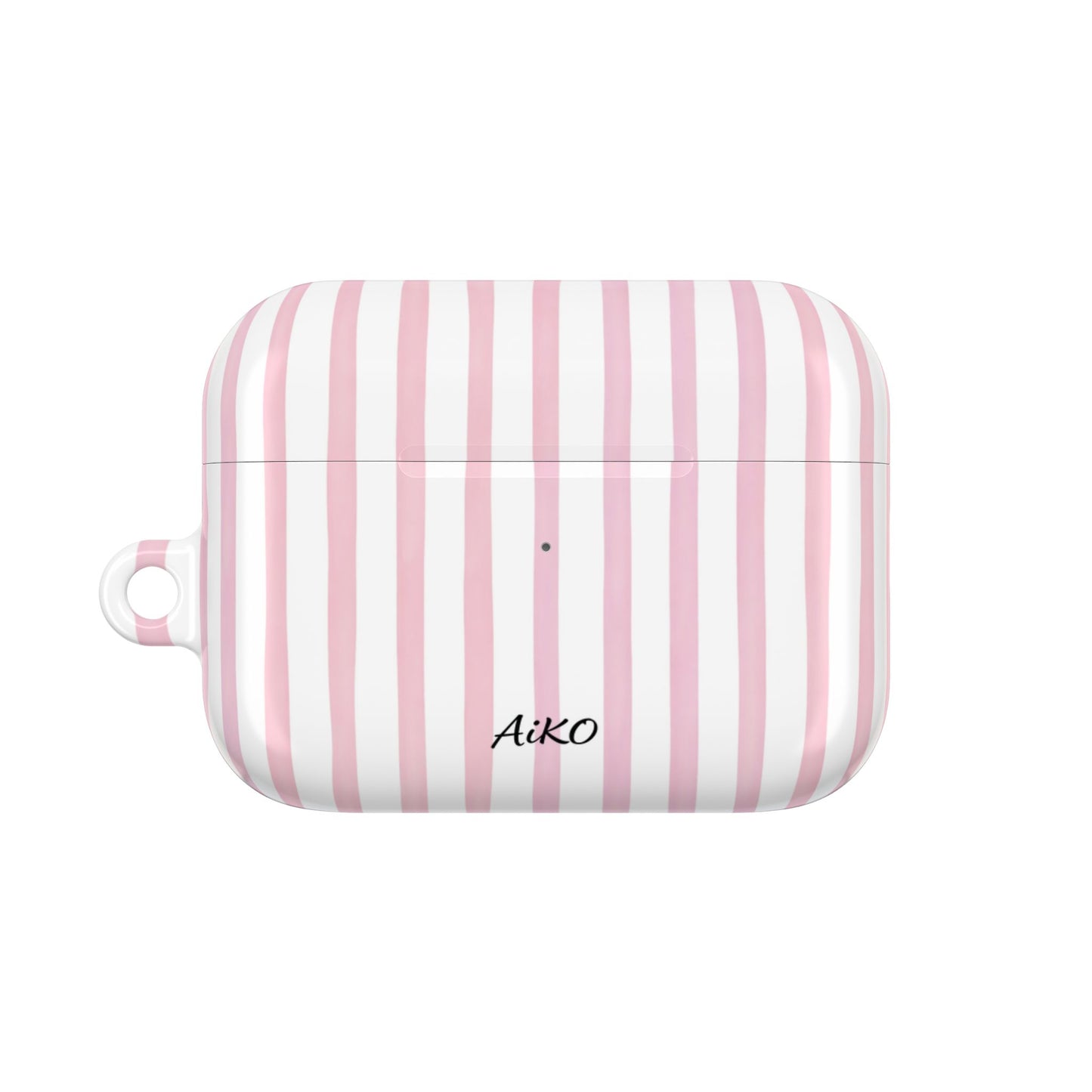 Blush Stripes AirPods Cases