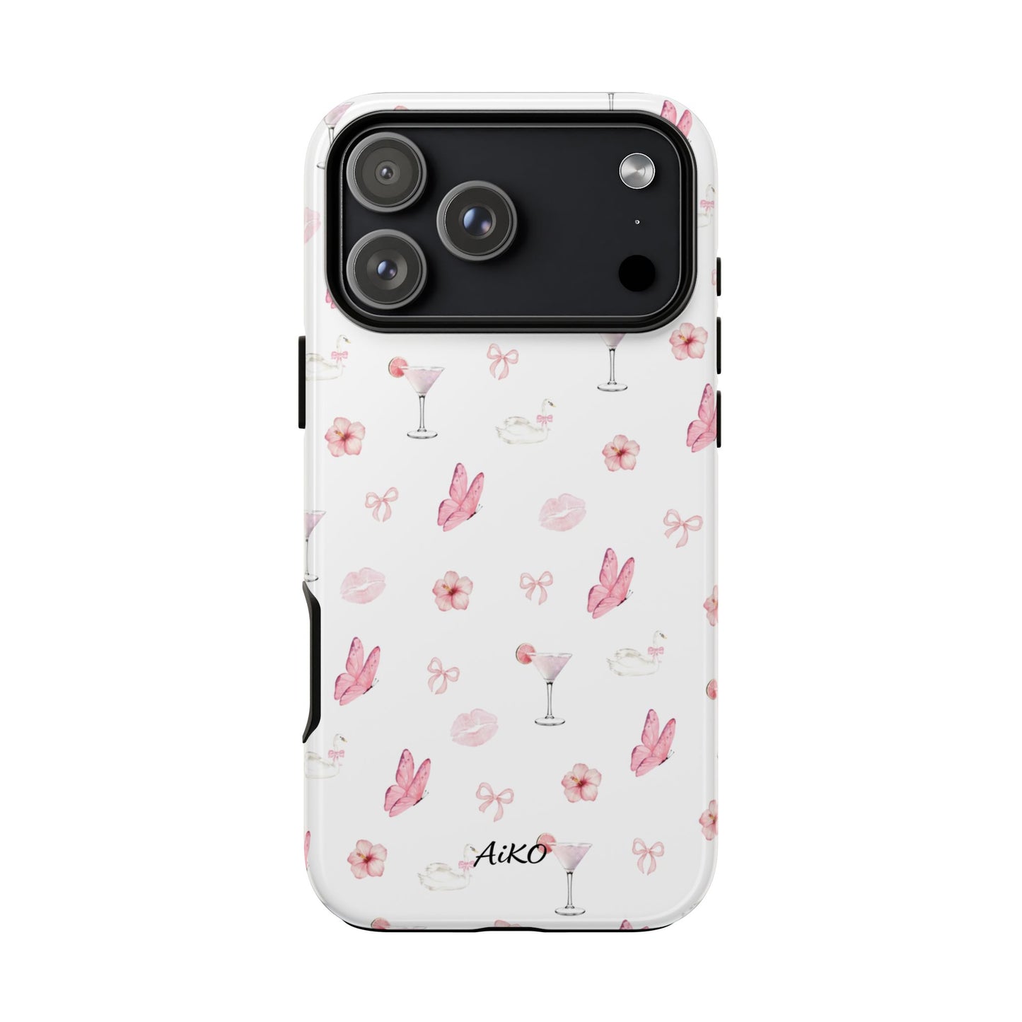 Pink Floral & Cocktail