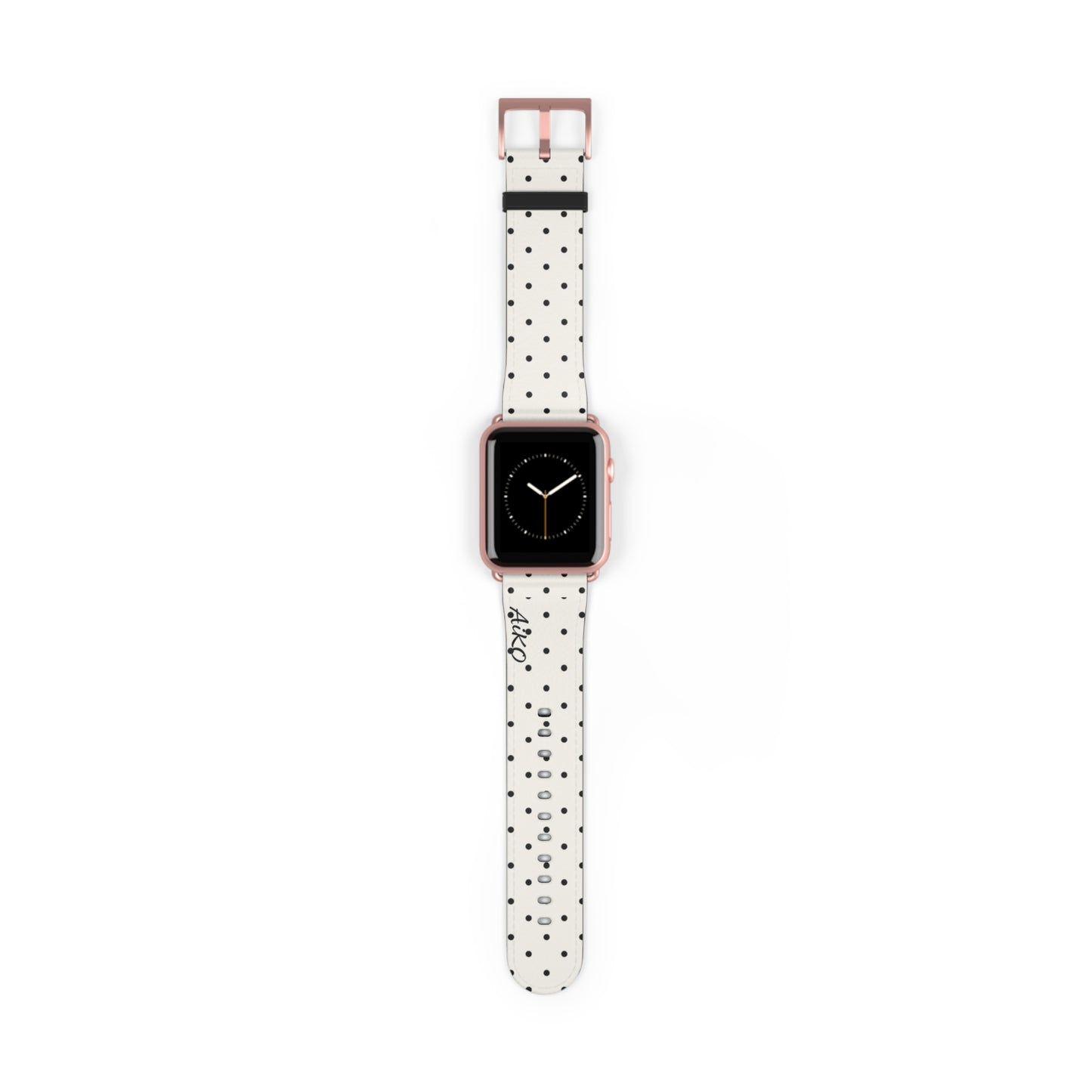 Polka Dot ( White and Black) Apple Watch Band