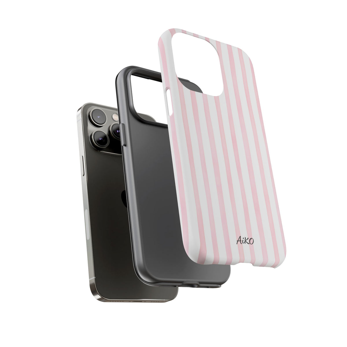 Pink Blush Stripes
