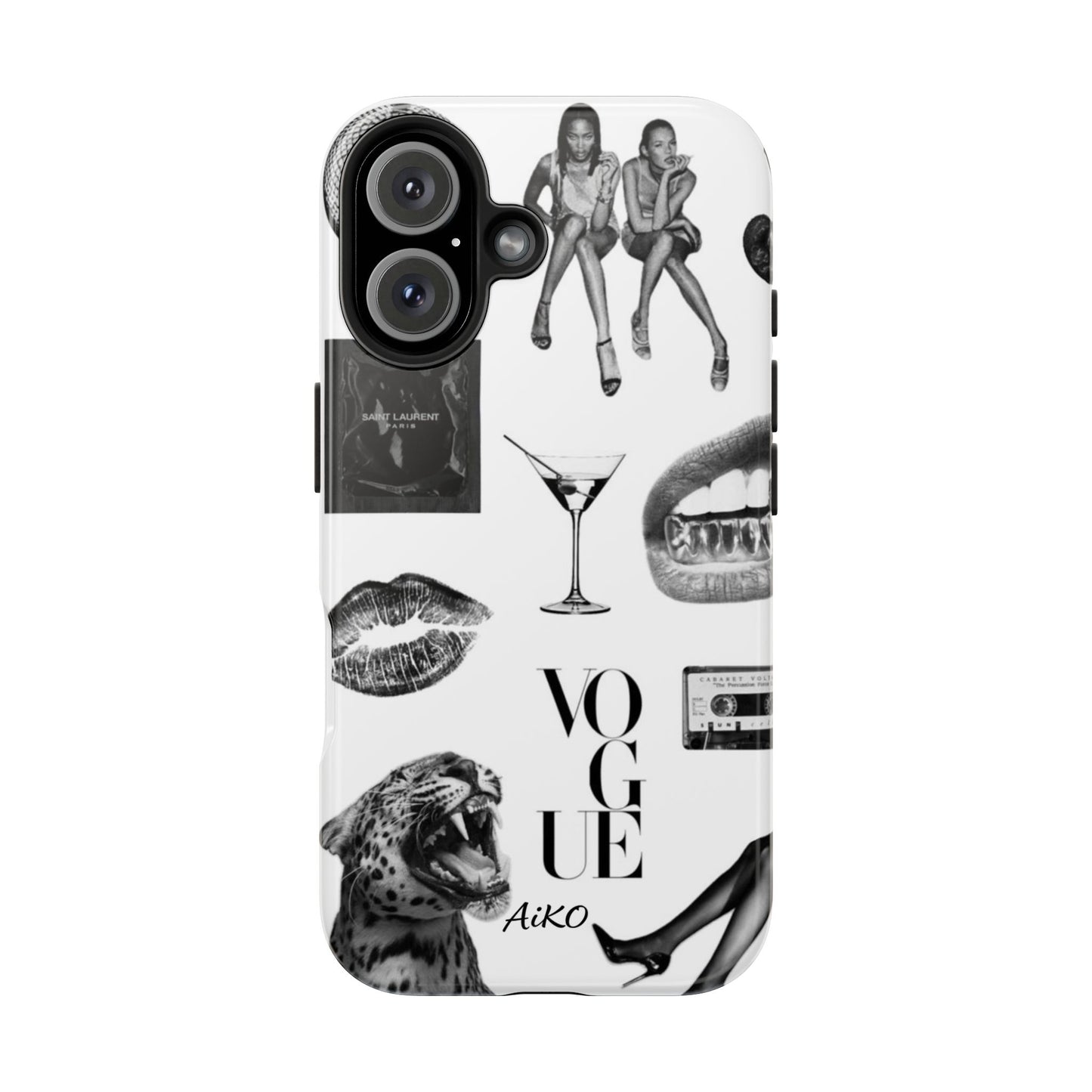 Black & White Fashion Graphic Cover