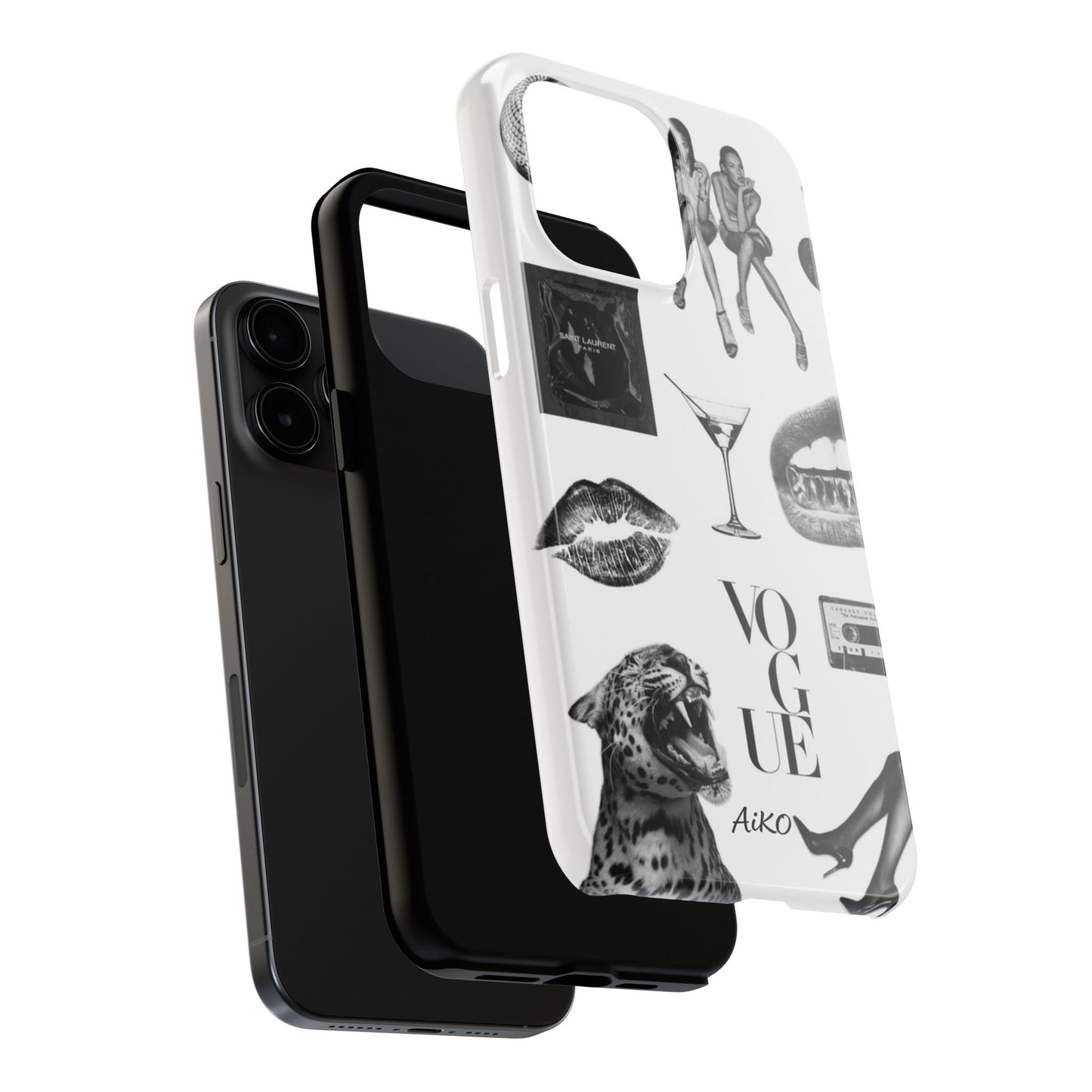 Black & White Fashion Graphic Cover