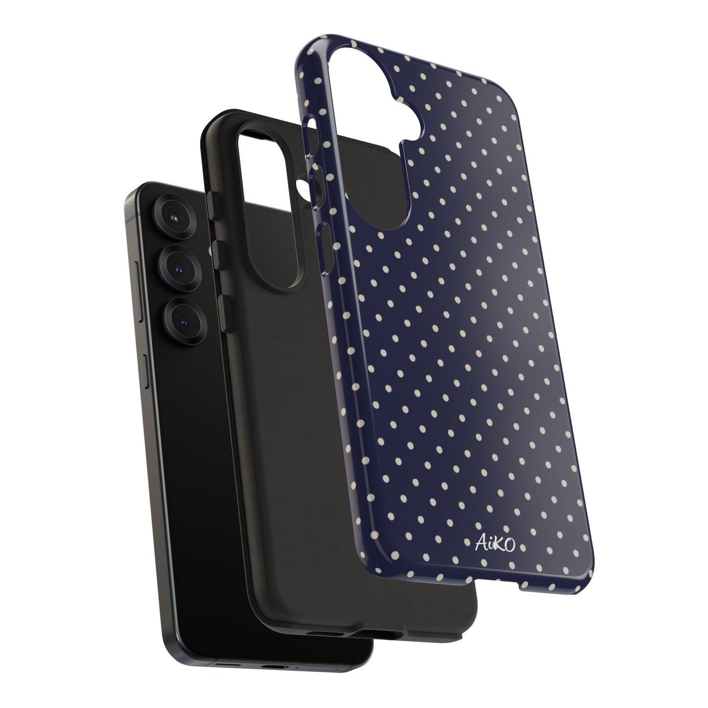 Baby Dots ( Navy and Blue)