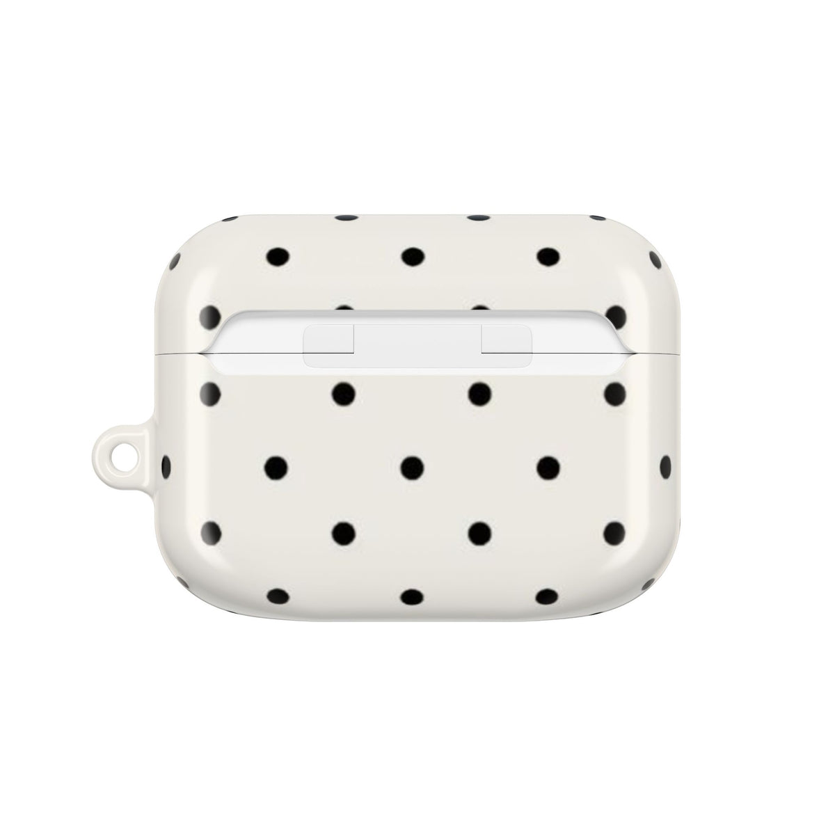 Polka Dot ( White and Black) AirPods Cases