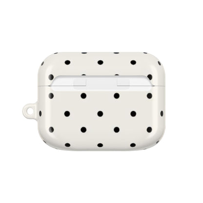 Polka Dot ( White and Black) AirPods Cases