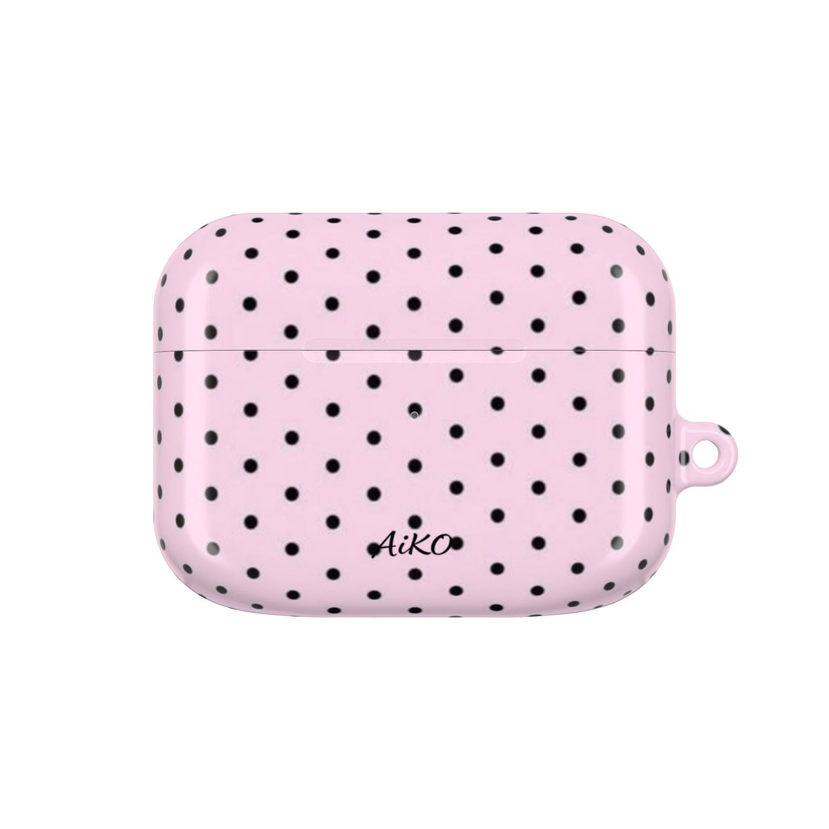 Polka Dot ( Pink and Black) AirPods Cases