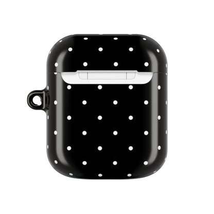 Polka Dot (Black and white) AirPods Cases