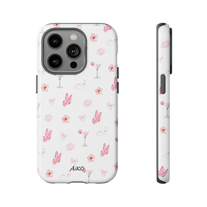 Pink Floral & Cocktail