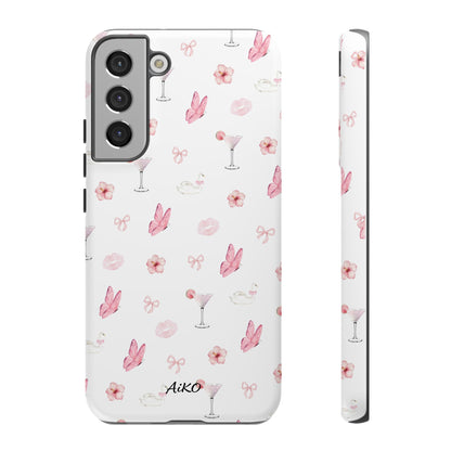 Pink Floral & Cocktail