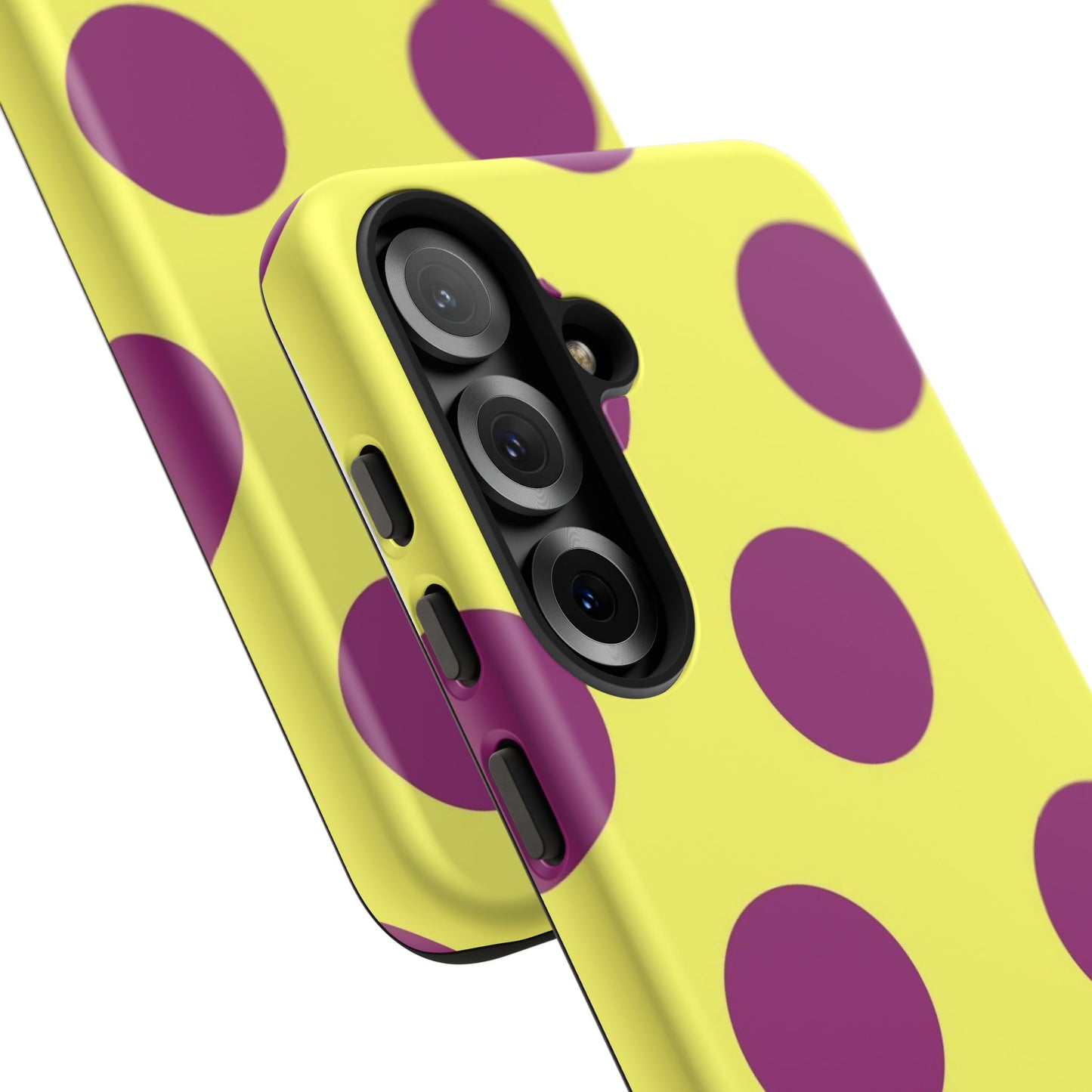 Polka Dots (Yellow & Purple)