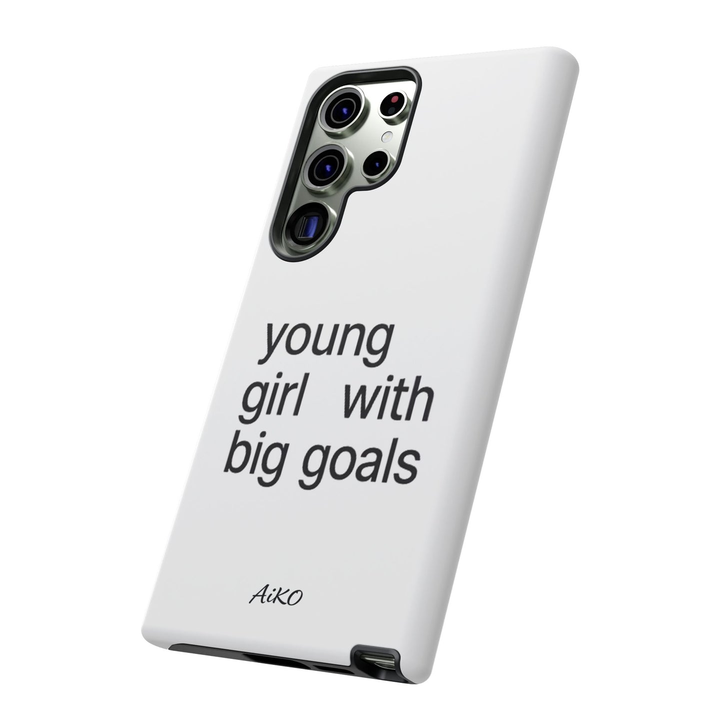 Young Girl With Big Goals