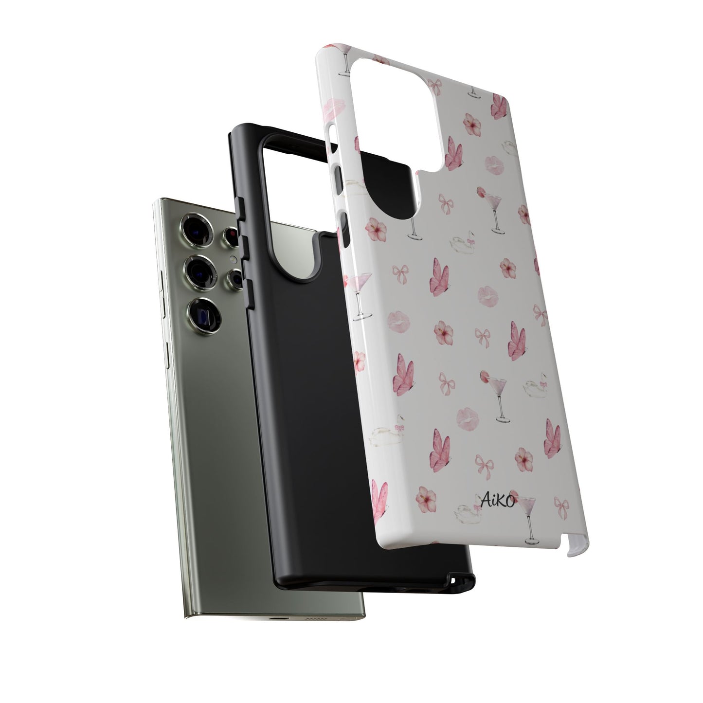 Pink Floral & Cocktail