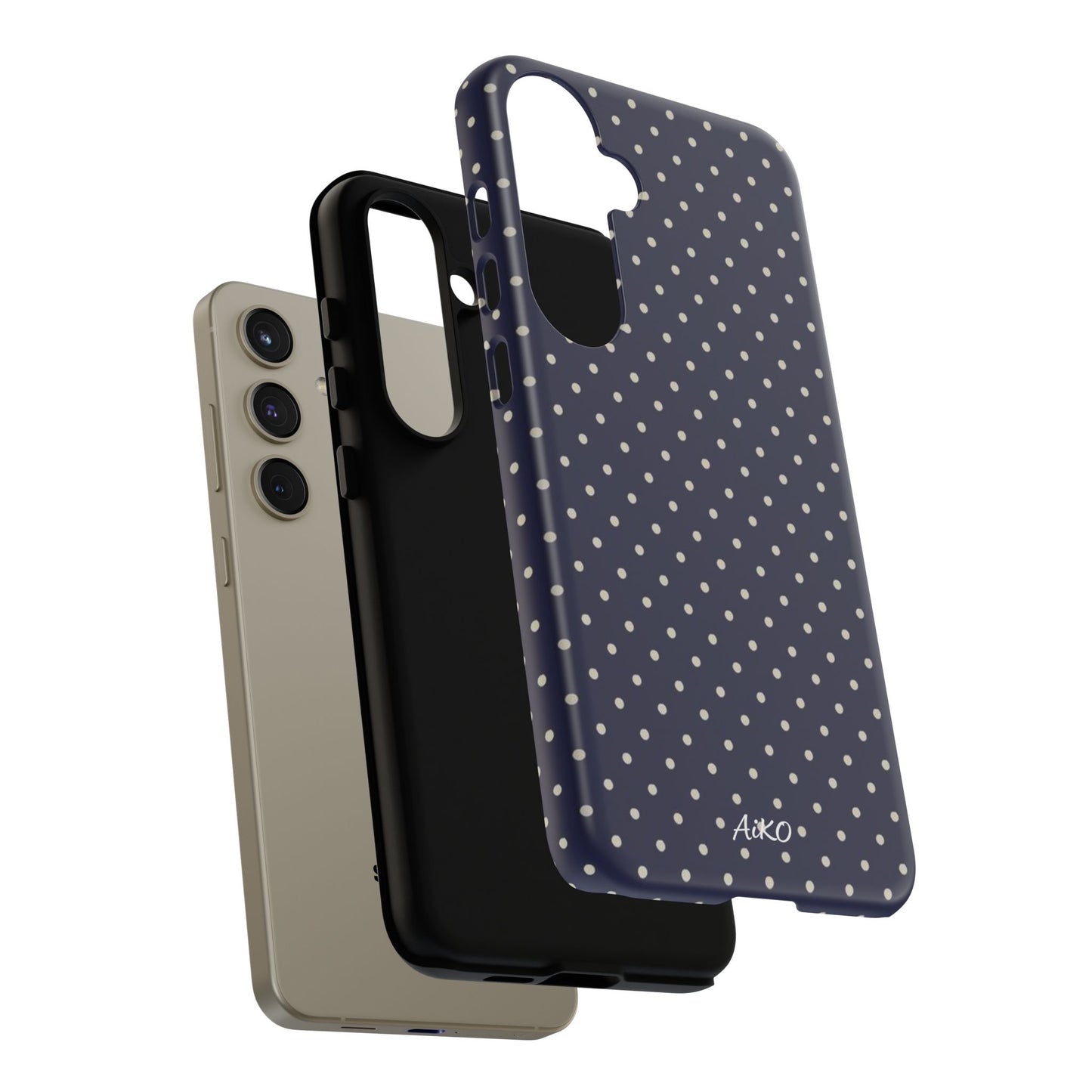 Baby Dots ( Navy and Blue)