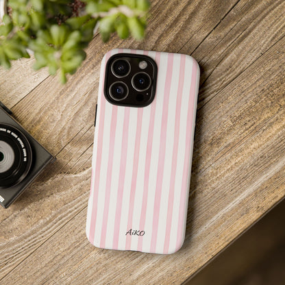 Pink Blush Stripes
