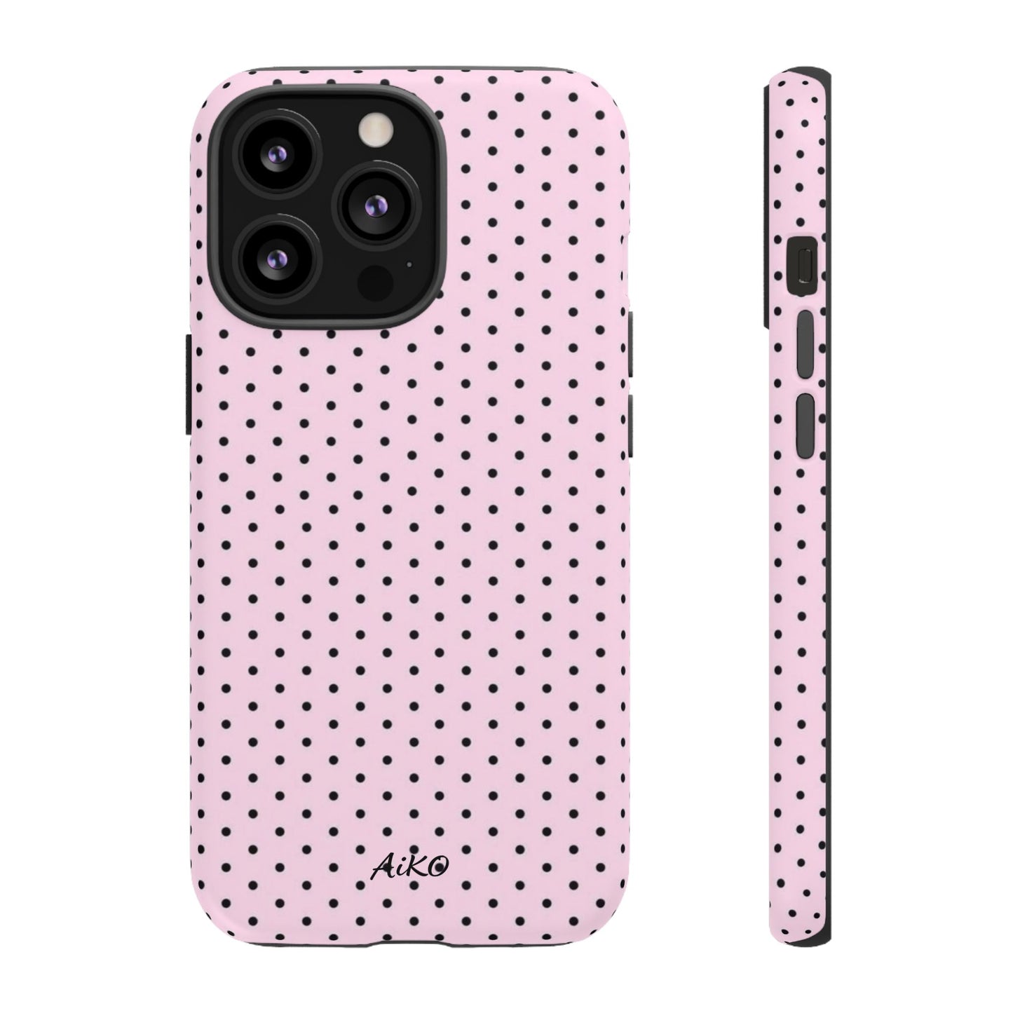 Baby Dots (Black and Pink)