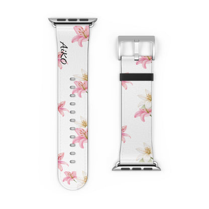 Blossom Grace (White) AppleWatch Band