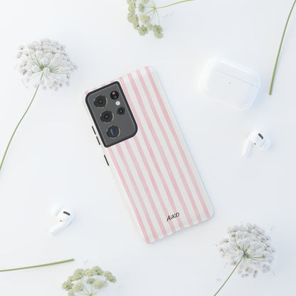 Pink Blush Stripes