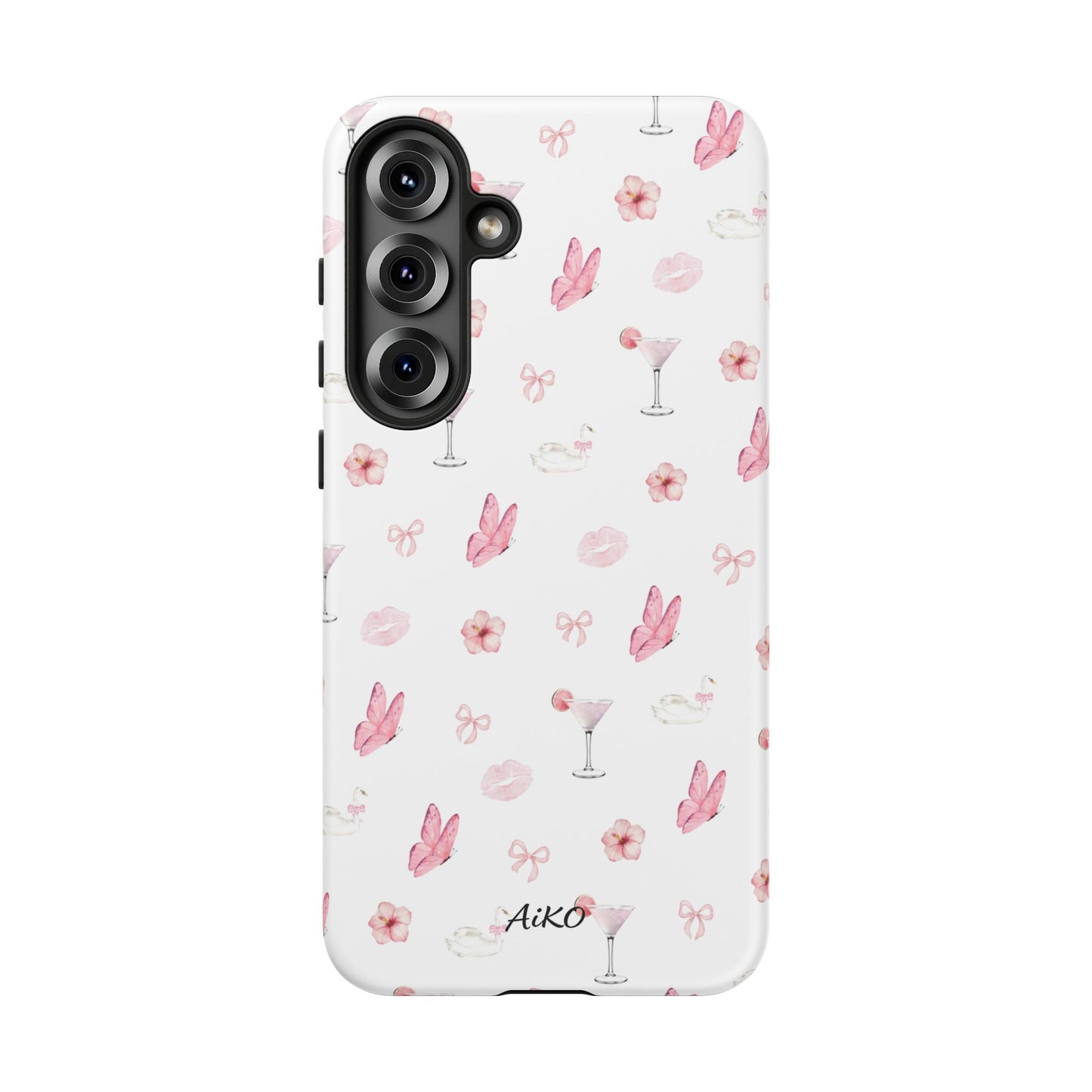 Pink Floral & Cocktail