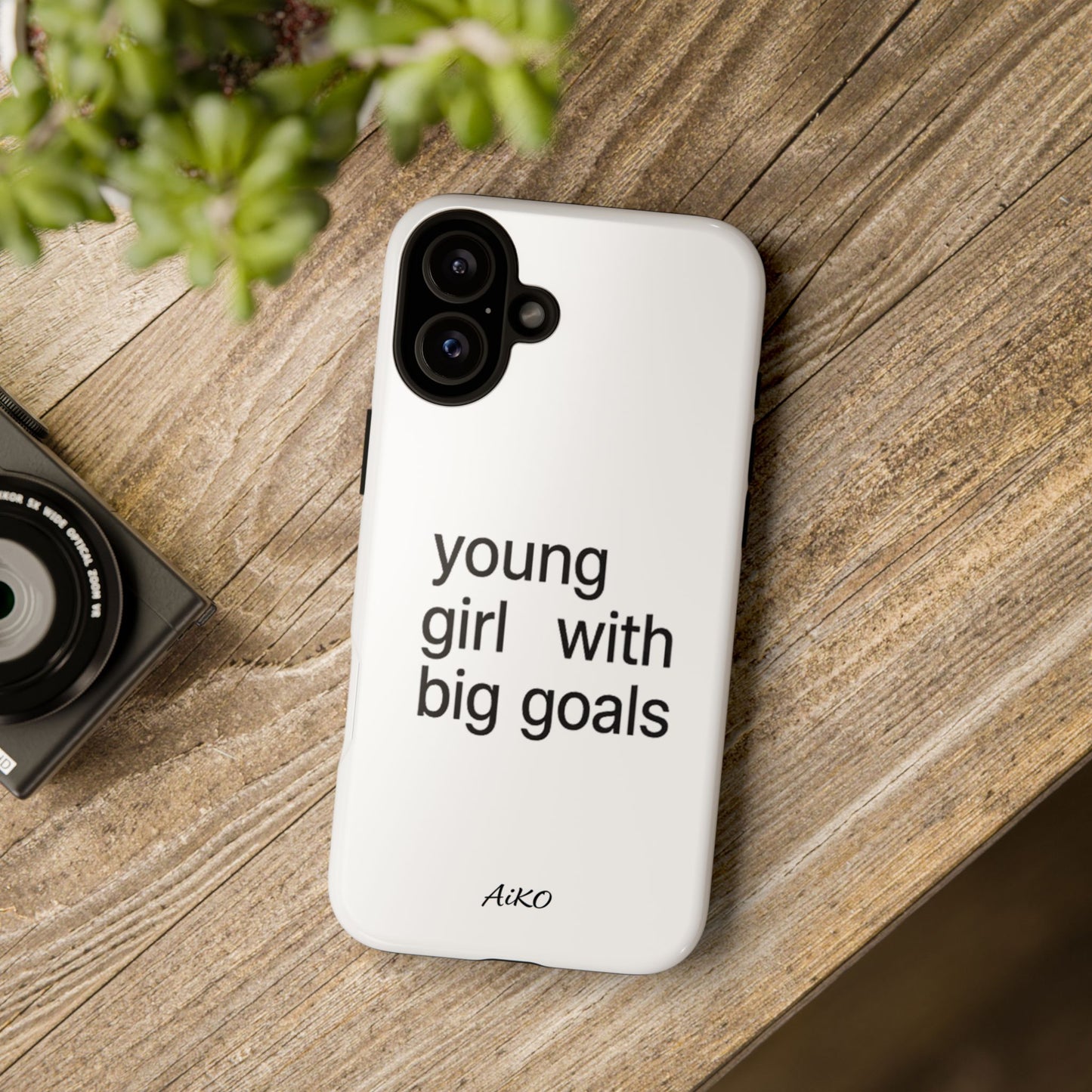 Young Girl With Big Goals