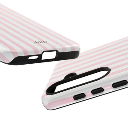 Pink Blush Stripes