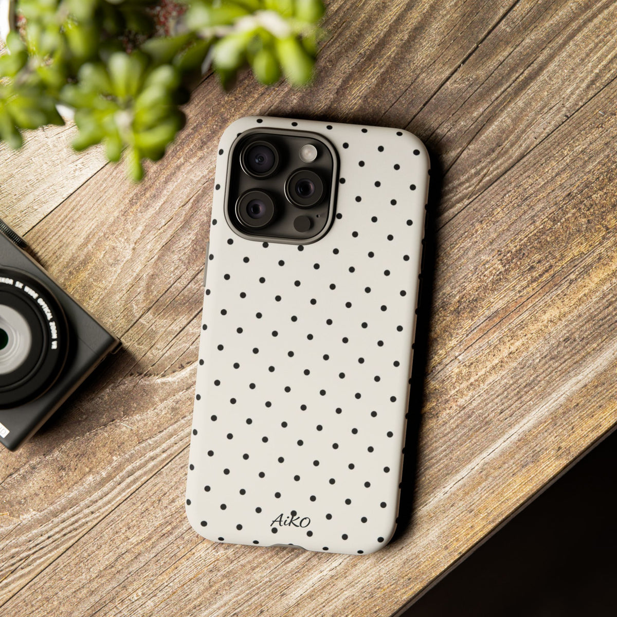 Baby Polka Dots ( Black and White)
