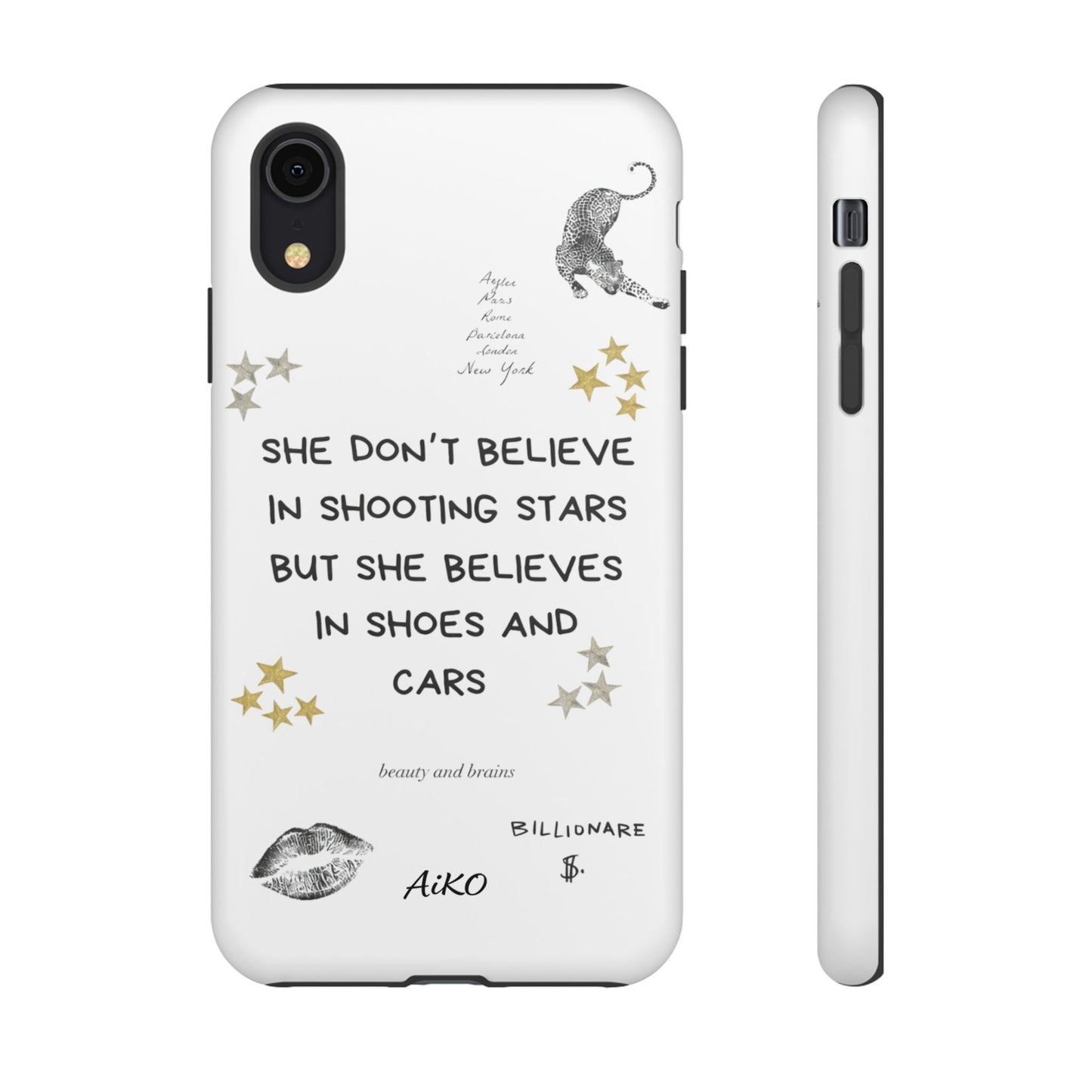 “She don’t believe in shooting stars”