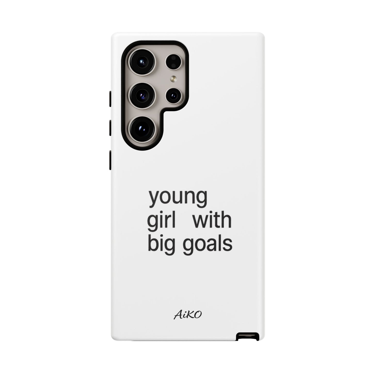 Young Girl With Big Goals