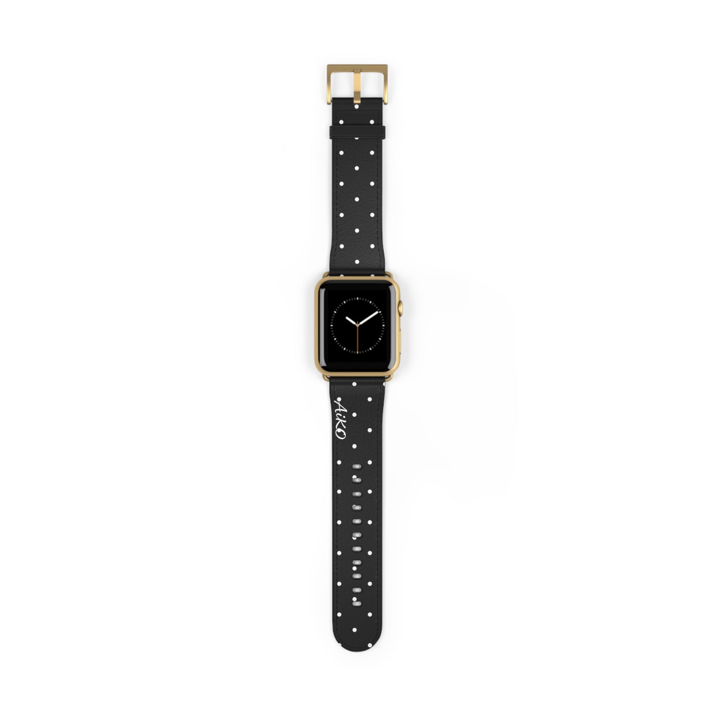 Polka Dot ( Black and White) Apple Watch Band