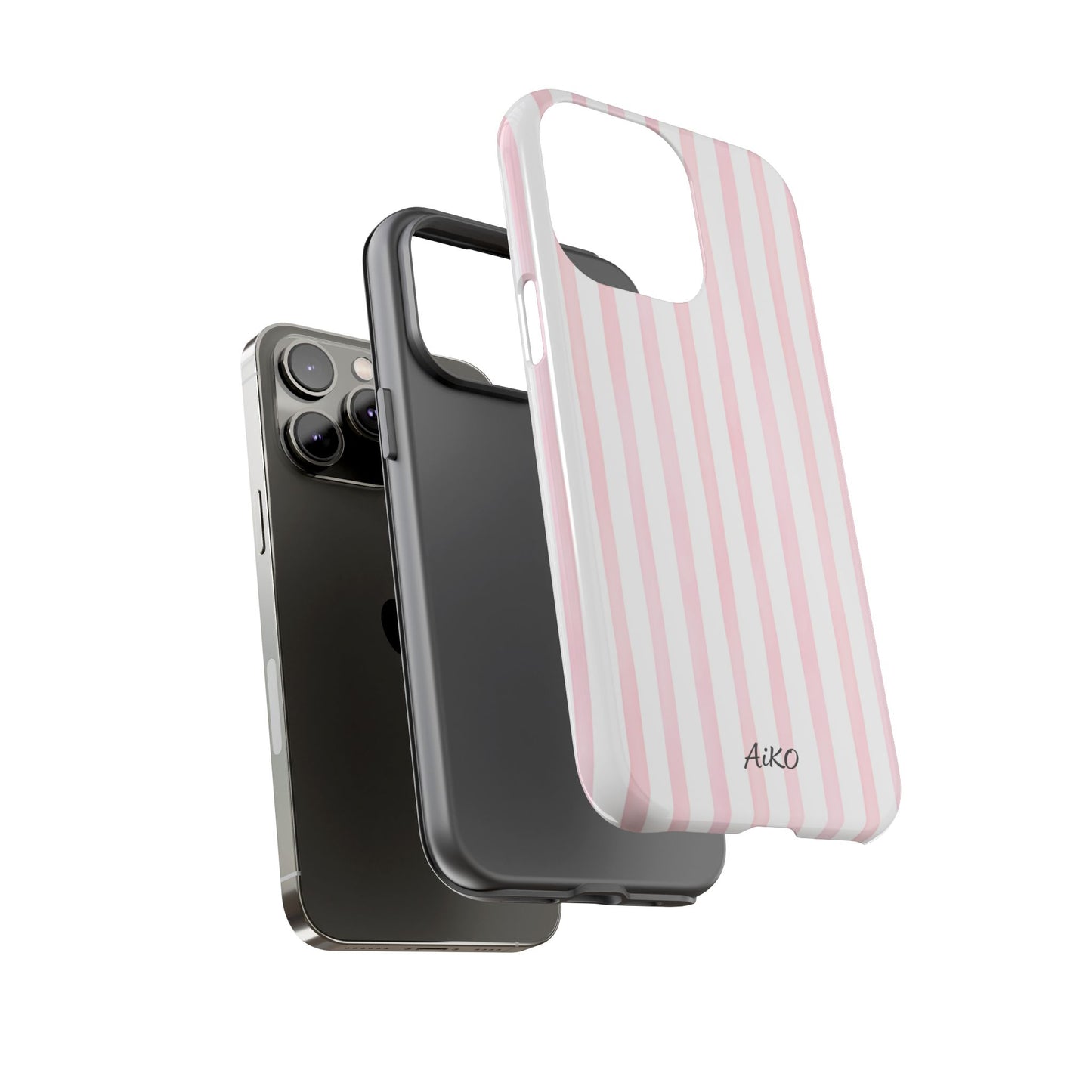 Pink Blush Stripes