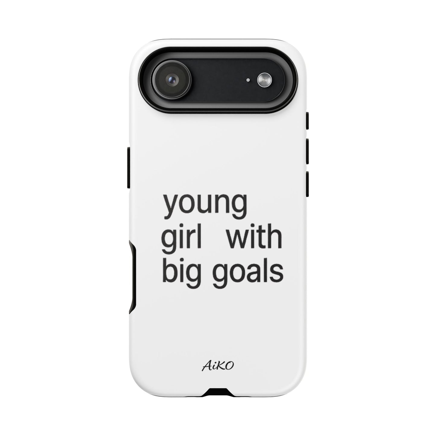 Young Girl With Big Goals