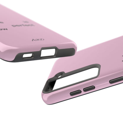 Pink Minimalist 'I relax I let go my life is in perfect flow'