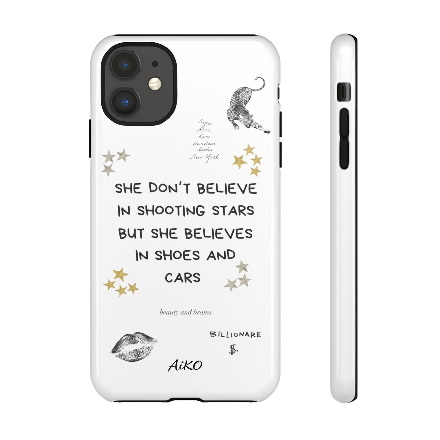 “She don’t believe in shooting stars”