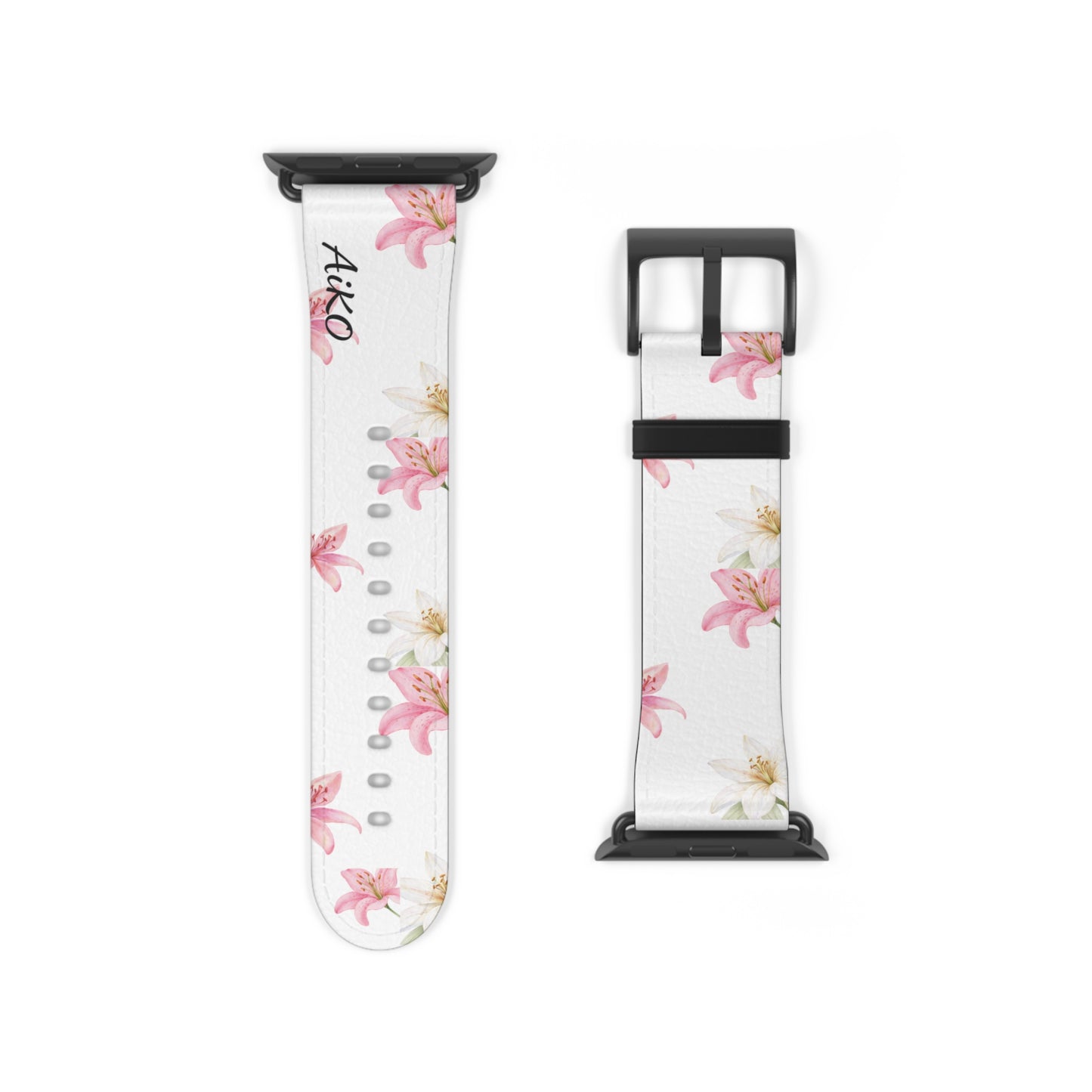 Blossom Grace (White) AppleWatch Band