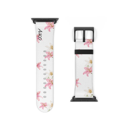Blossom Grace (White) AppleWatch Band