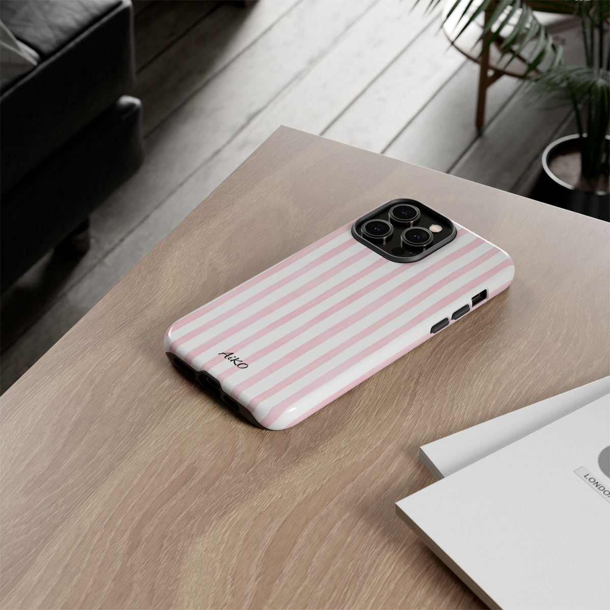 Pink Blush Stripes