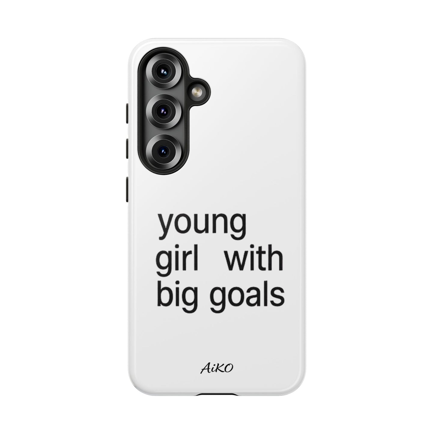 Young Girl With Big Goals