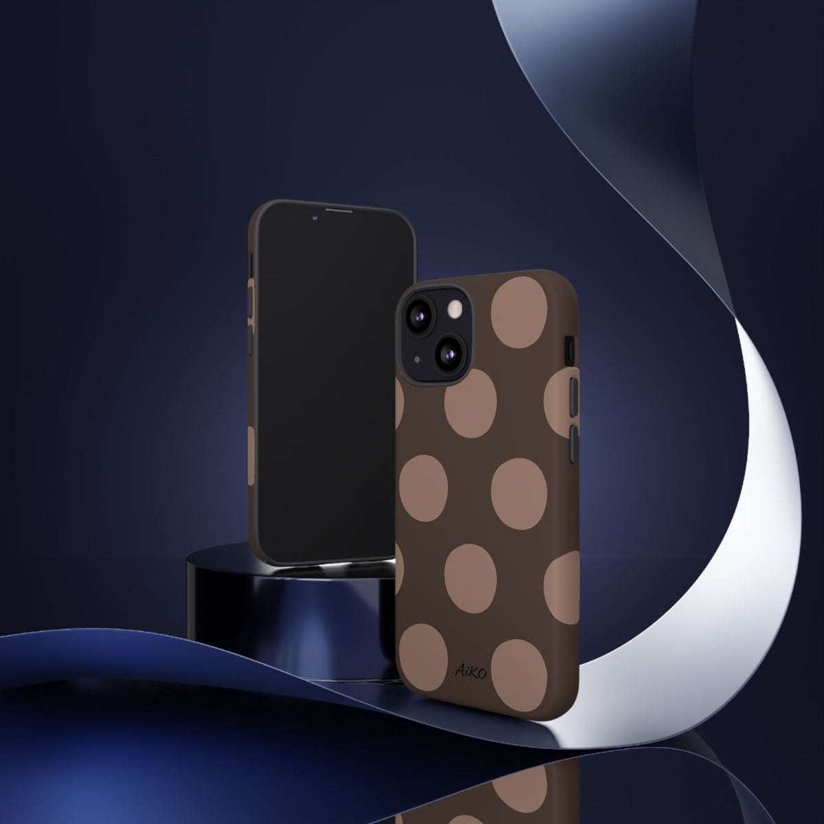 Polka Dots (Brown)