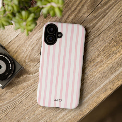 Pink Blush Stripes