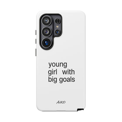 Young Girl With Big Goals