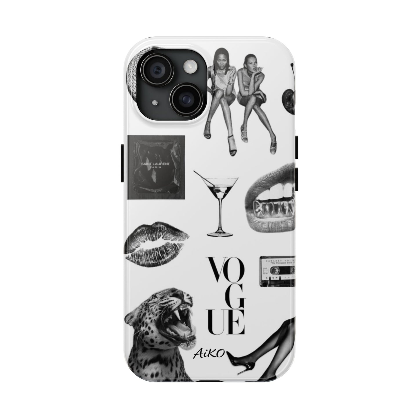 Black & White Fashion Graphic Cover