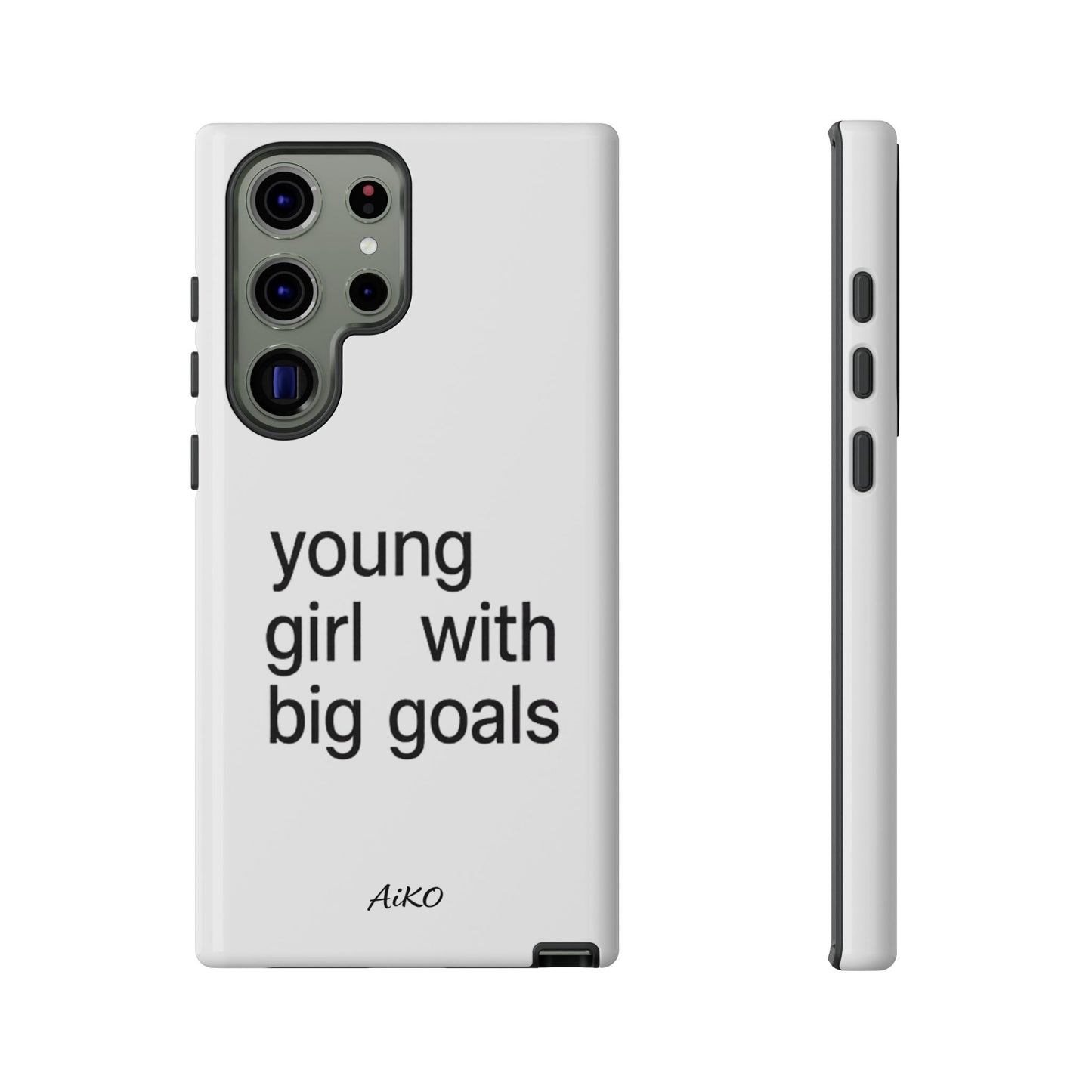 Young Girl With Big Goals