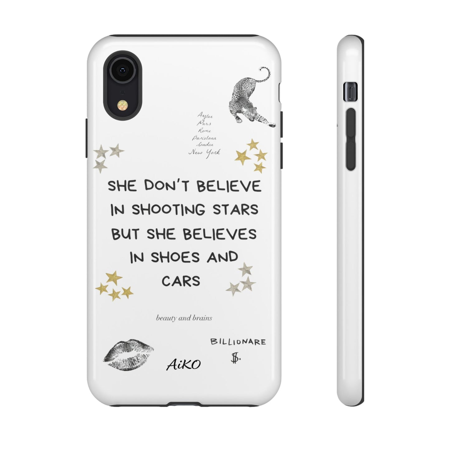 “She don’t believe in shooting stars”