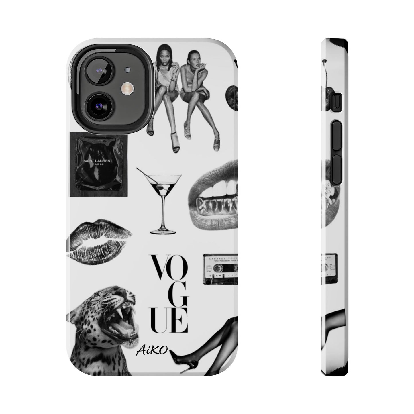 Black & White Fashion Graphic Cover