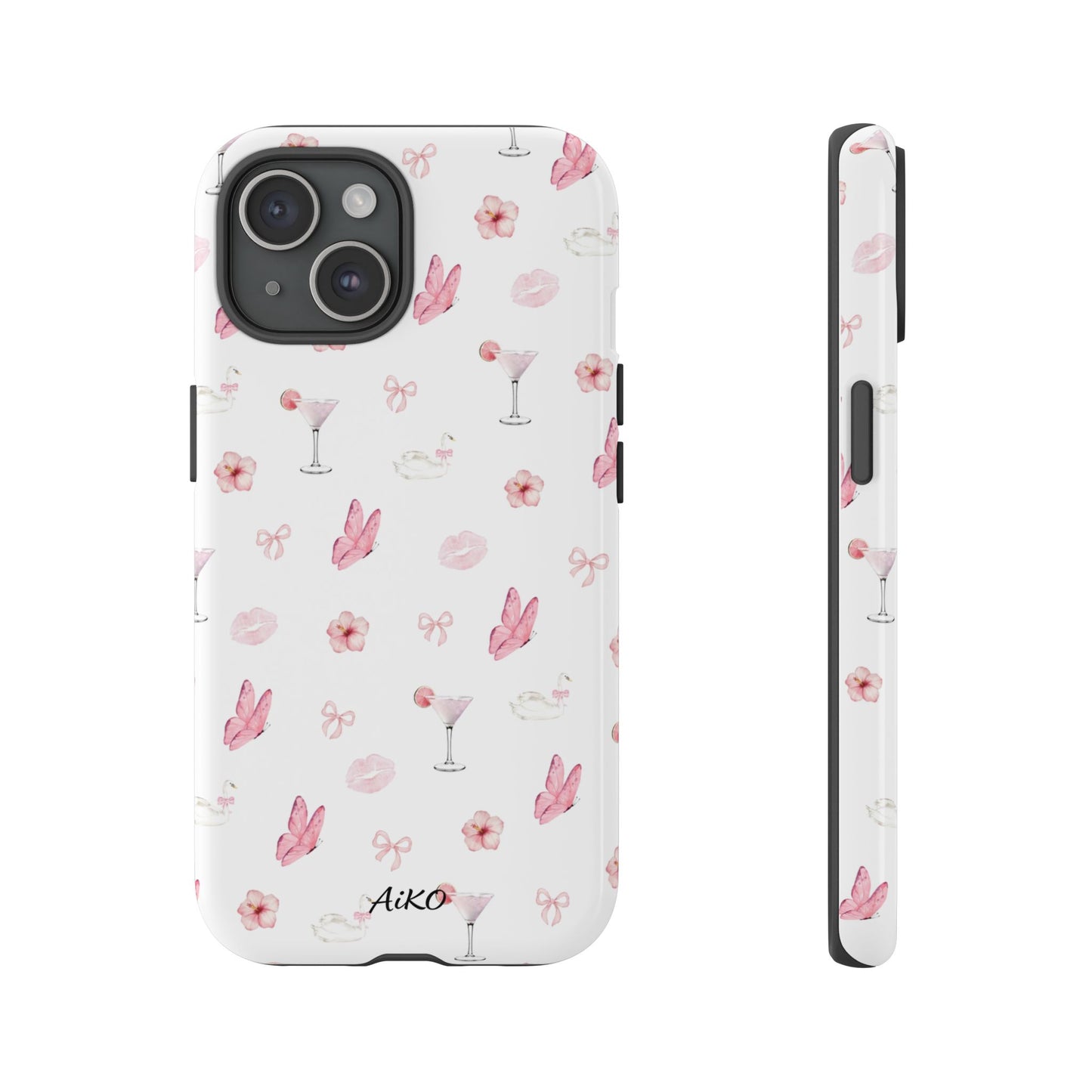 Pink Floral & Cocktail