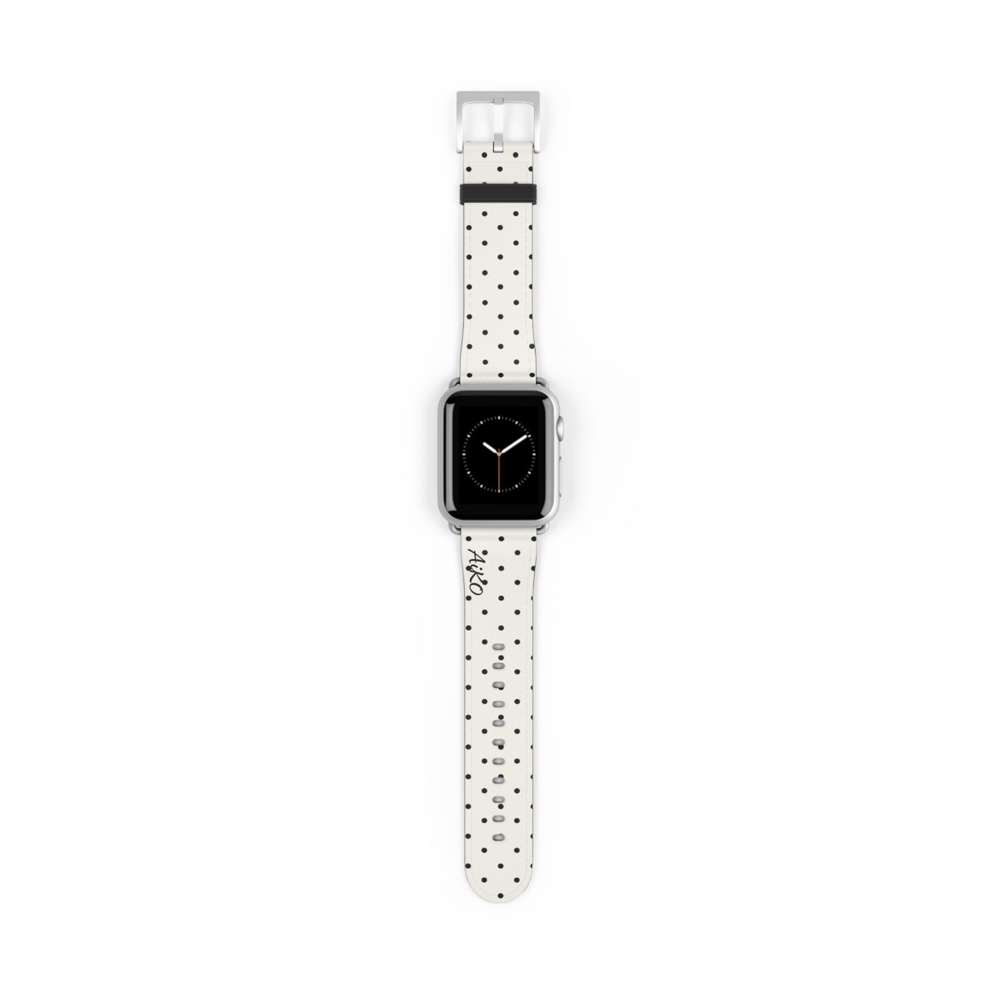 Polka Dot ( White and Black) Apple Watch Band