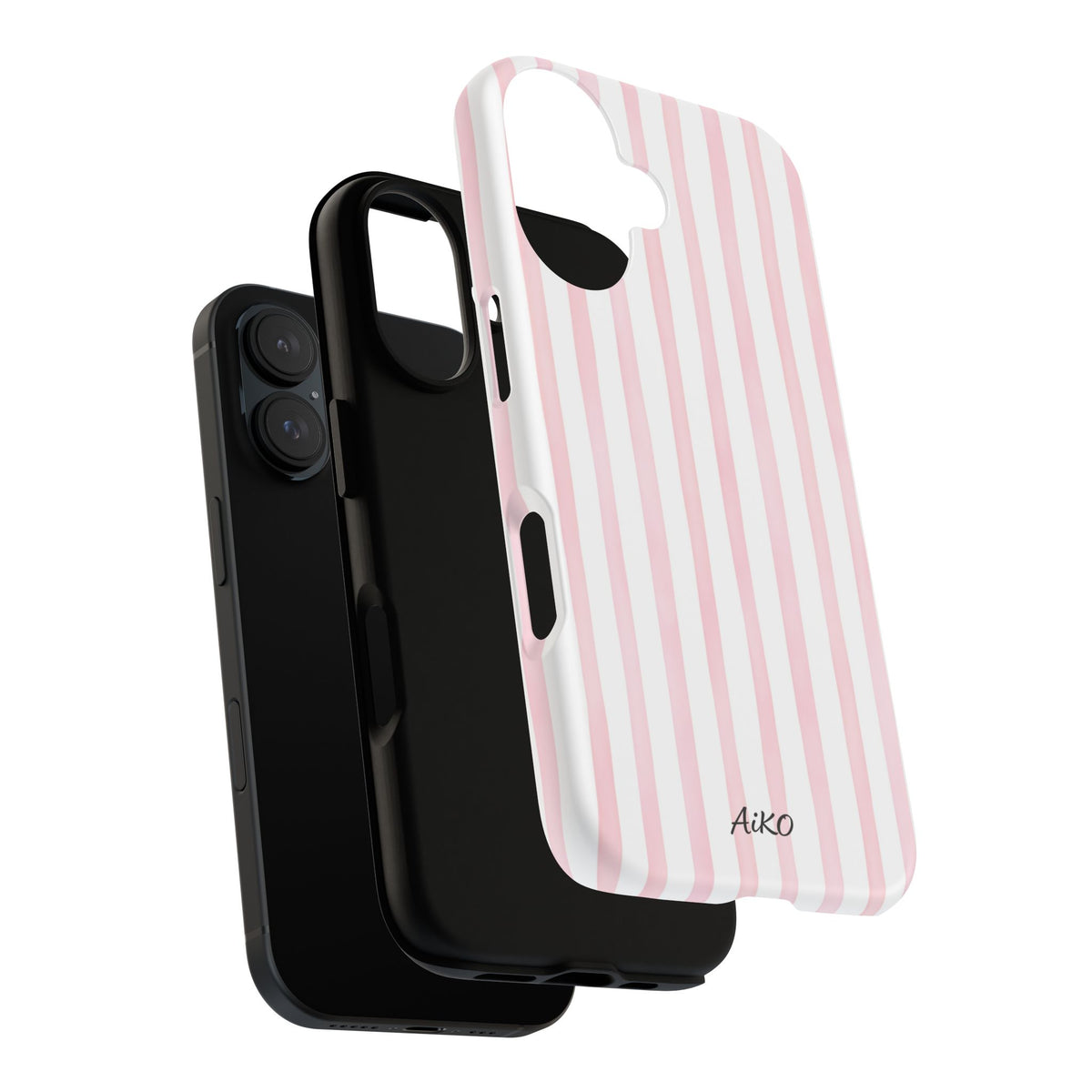 Pink Blush Stripes