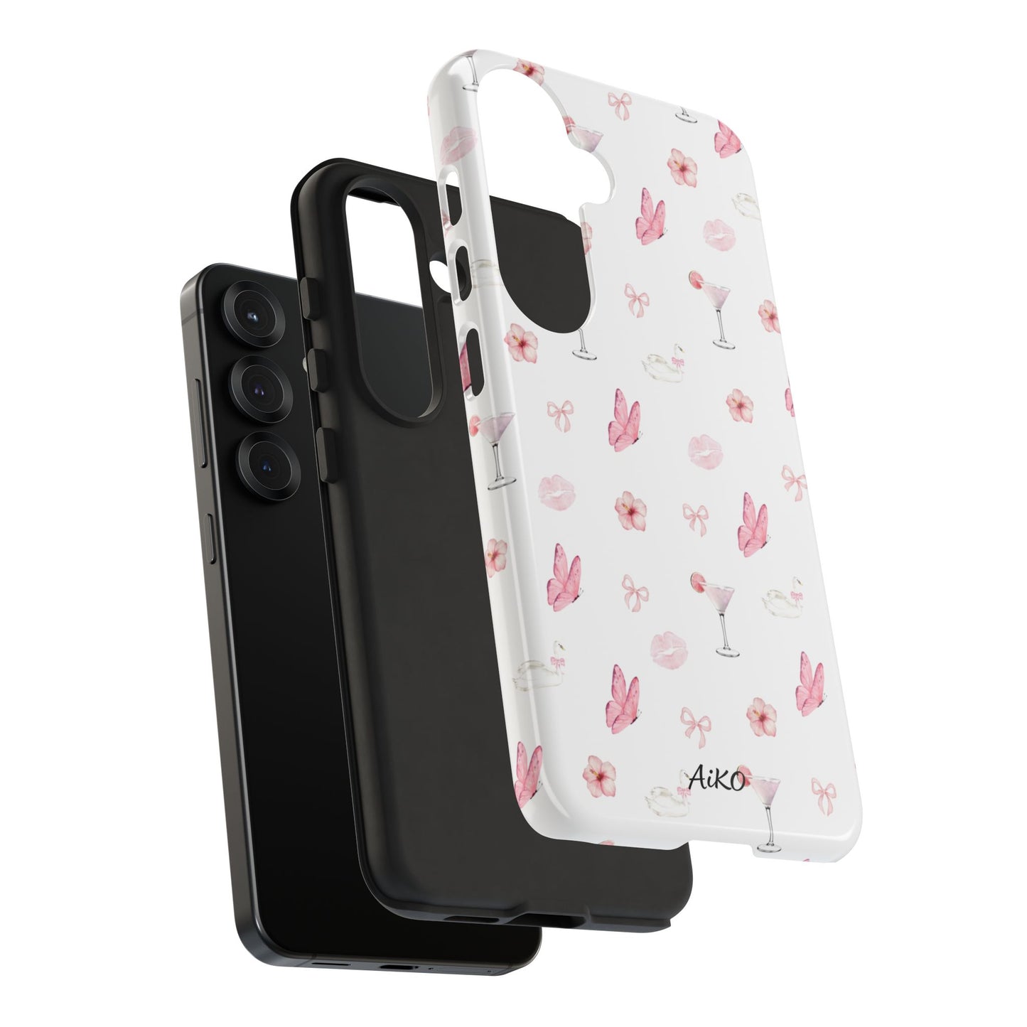 Pink Floral & Cocktail