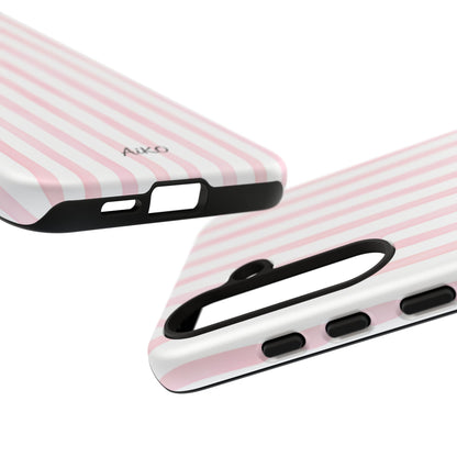 Pink Blush Stripes
